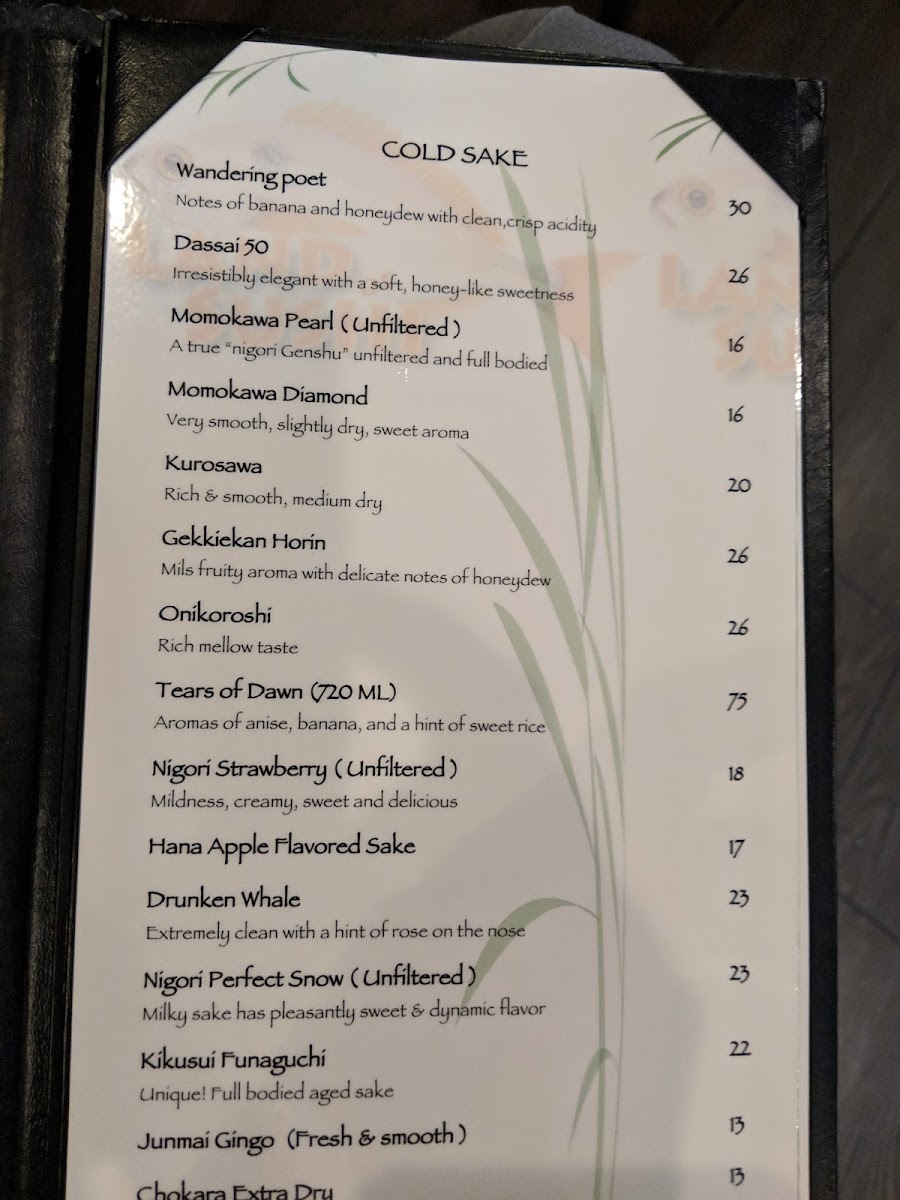 Menu Land Of Sushi-8